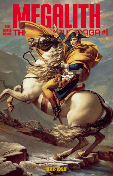 OLYMPUS SAGA MEGALITH #1 (OF 4) CVR ZH JACQUES LOUIS DAVID OLD MASTERS VAR VAR ISBN: 85001727742701341 - FOC DATE: 4/12/26  - Release Date: 5/13/26