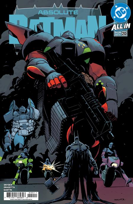 ABSOLUTE BATMAN #20 CVR A NICK DRAGOTTA ISBN: 76194138584602011 - FOC DATE: 4/19/26  - Release Date: 5/13/26