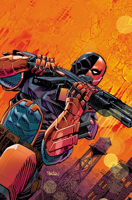 DEATHSTROKE THE TERMINATOR #3 CVR B DAN PANOSIAN CARD STOCK VAR ISBN: 76194139721400321 - FOC DATE: 4/26/26  - Release Date: 5/20/26