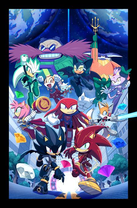 DC X SONIC THE HEDGEHOG THE METAL LEGION #1 (OF 5) CVR D MIN HO KIM CARD STOCK VAR ISBN: 76194139344500141 - FOC DATE: 4/12/26  - Release Date: 5/6/26