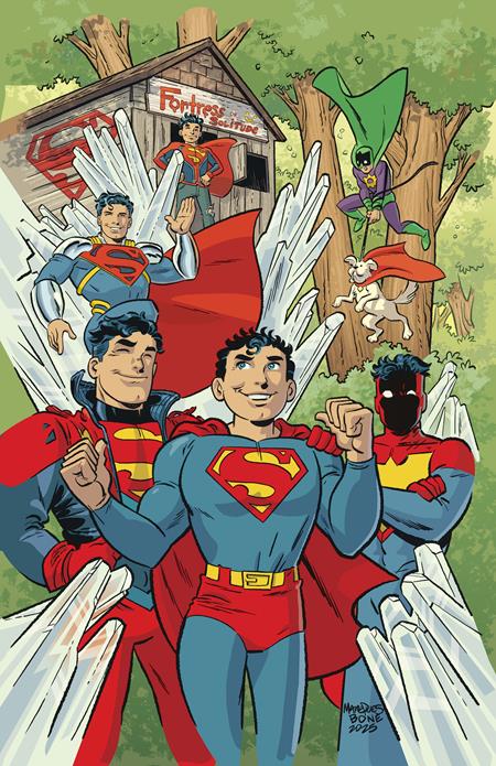 SUPERMAN UNLIMITED #13 CVR E ANTHONY MARQUES CARD STOCK VAR (THE REIGN OF THE SUPERBOYS) ISBN: 76194139077201361 - FOC DATE: 4/26/26  - Release Date: 5/20/26
