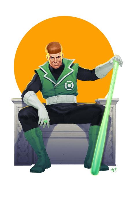TALES OF THE GREEN LANTERN CORPS GUY GARDNER #1 (ONE SHOT) CVR D ARIEL OLIVETTI CARD STOCK VAR ISBN: 76194139676700141 - FOC DATE: 4/12/26  - Release Date: 5/6/26
