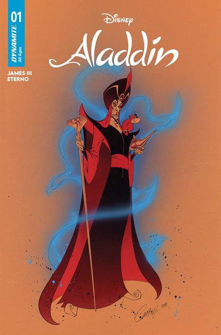 ALADDIN #1 CVR C J SCOTT CAMPBELL VAR ISBN: 72513036400501031 - FOC DATE: 5/31/26  - Release Date: 6/24/26
