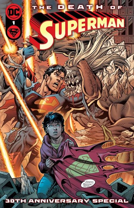 DF DEATH OF SUPERMAN 30TH ANNIVERSARY SPECIAL #1 CGC GRADED ISBN: 72513036521700111 - FOC DATE: 3/29/26  - Release Date: 5/27/26