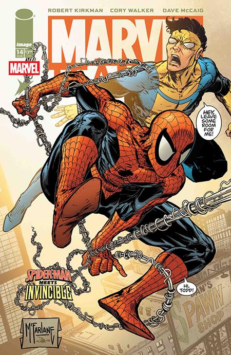 DF MARVEL TEAM UP #14 FACSIMILE EDITION TODD MCFARLANE & DAVE MCCAIG VARIANT CGC GRADED ISBN: 72513036514900111 - FOC DATE: 3/29/26  - Release Date: 5/27/26