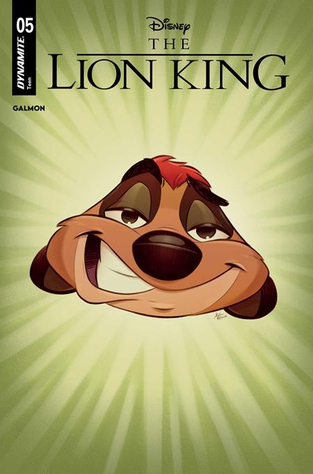 LION KING #5 CVR D CARTOON HEAD VAR ISBN: 72513036047205041 - FOC DATE: 6/28/26  - Release Date: 7/22/26