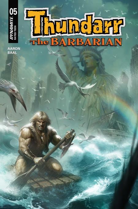 THUNDARR THE BARBARIAN #5 CVR B FRANCESCO MATTINA VAR ISBN: 72513036251305021 - FOC DATE: 5/24/26  - Release Date: 6/17/26