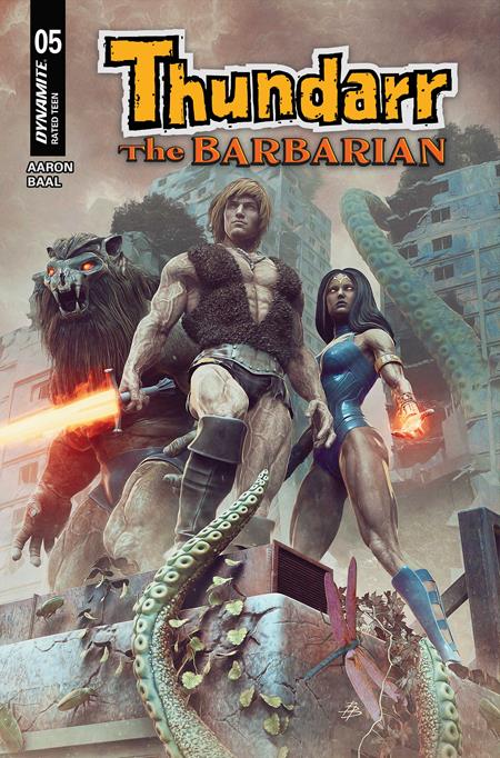 THUNDARR THE BARBARIAN #5 CVR C BJORN BARENDS VAR ISBN: 72513036251305031 - FOC DATE: 5/24/26  - Release Date: 6/17/26