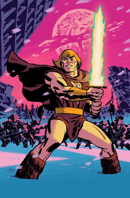 THUNDARR THE BARBARIAN #5 CVR E MICHAEL CHO METAL VIRGIN CVR VAR ISBN: 72513036251305051 - FOC DATE: 5/24/26  - Release Date: 6/17/26