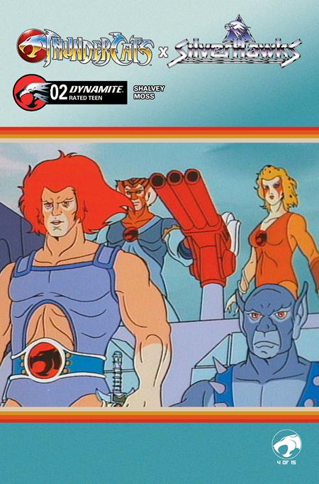 THUNDERCATS X SILVERHAWKS #2 CVR E ANIMATION ART VAR ISBN: 72513036404302051 - FOC DATE: 4/19/26  - Release Date: 5/13/26