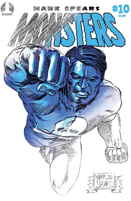 MARK SPEARS MONSTERS #10 CVR C MARK SPEARS MIDKNIGHT MAN CONCEPT VAR ISBN: 60283502333101031 - FOC DATE: 4/12/26  - Release Date: 5/27/26