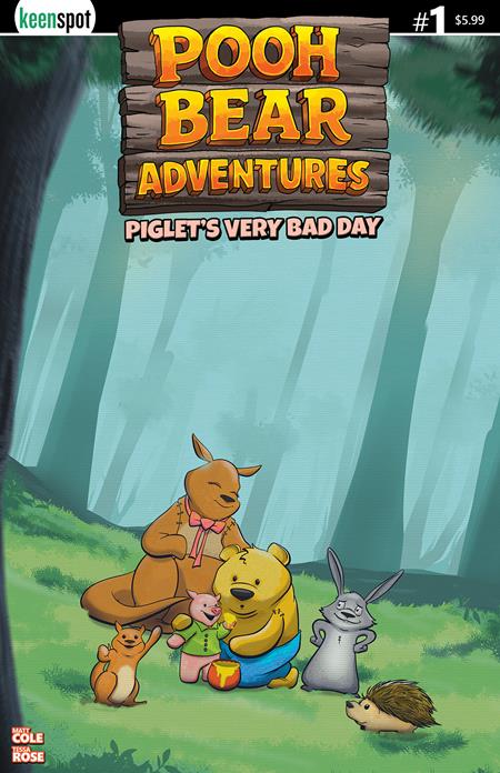 POOH BEAR ADVENTURES PIGLETS VERY BAD DAY #1 (ONE SHOT) CVR B J HAMMOND VAR ISBN: 60283502335500121 - FOC DATE: 4/5/26  - Release Date: 5/20/26