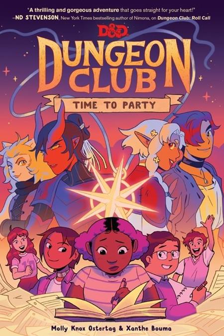 DUNGEONS & DRAGONS DUNGEON CLUB TP TIME TO PARTY Previously Offered Thru Other Distributors ISBN: 978006326845651599 - FOC DATE: 4/5/26  - Release Date: 5/6/26
