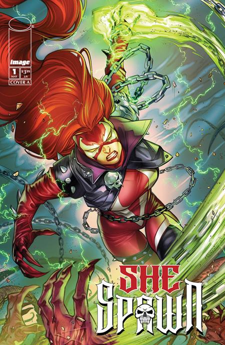 SHE-SPAWN #1 (OF 5) CVR A IG GUARA ISBN: 70985304678300111 - FOC DATE: 4/12/26  - Release Date: 5/6/26