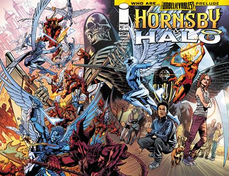 HORNSBY & HALO #0 CVR C BRYAN HITCH & BRAD ANDERSON WRAPAROUND VAR ISBN: 70985304166500031 - FOC DATE: 5/3/26  - Release Date: 5/27/26