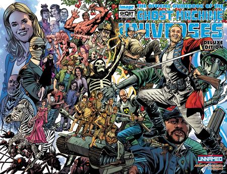 GHOST MACHINE THE OFFICIAL GUIDEBOOK #2 (OF 5) CVR B BRYAN HITCH & BRAD ANDERSON WRAPAROUND VAR ISBN: 70985304673800221 - FOC DATE: 4/12/26  - Release Date: 5/6/26