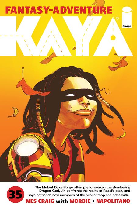 KAYA #35 CVR A WES CRAIG ISBN: 70985303591603511 - FOC DATE: 5/17/26  - Release Date: 6/10/26
