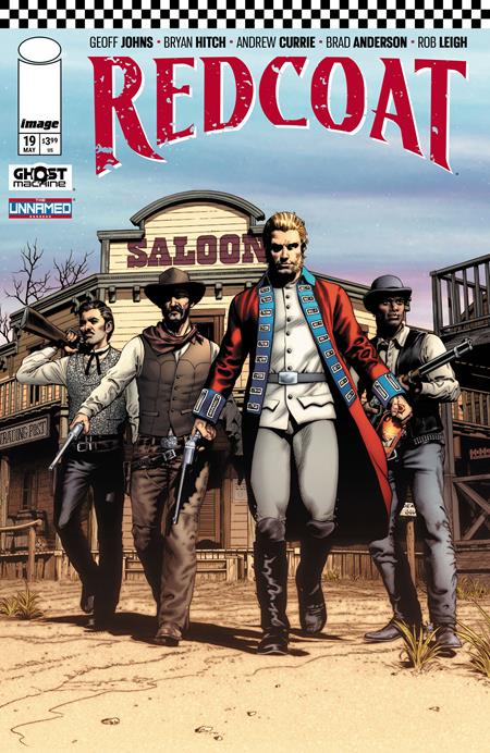 REDCOAT #19 CVR B CHRISTIAN ALAMY & MORRY HOLLOWELL VAR ISBN: 70985303967901921 - FOC DATE: 6/21/26  - Release Date: 7/15/26