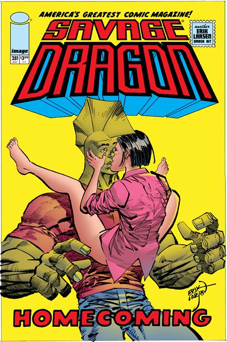 SAVAGE DRAGON #281 CVR A ERIK LARSEN (MR) ISBN: 70985305211128111 - FOC DATE: 6/28/26  - Release Date: 7/22/26
