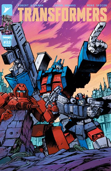 TRANSFORMERS #32 CVR B DANIEL WARREN JOHNSON & MIKE SPICER VAR ISBN: 70985303861003221 - FOC DATE: 4/19/26  - Release Date: 5/13/26