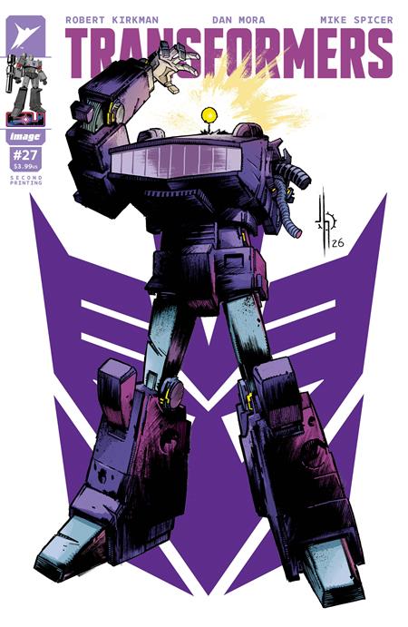 TRANSFORMERS #27 2ND PTG ISBN: 70985303861002712 - FOC DATE: 5/17/26  - Release Date: 6/10/26