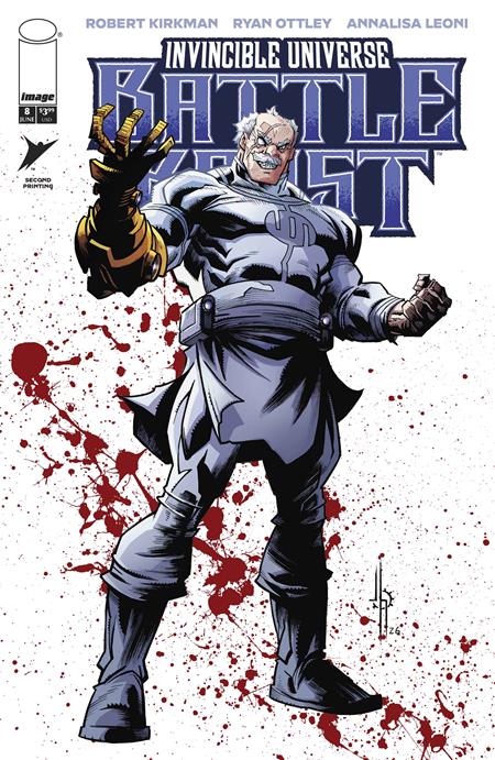 INVINCIBLE UNIVERSE BATTLE BEAST #8 2ND PTG ISBN: 70985304269300812 - FOC DATE: 5/17/26  - Release Date: 6/10/26