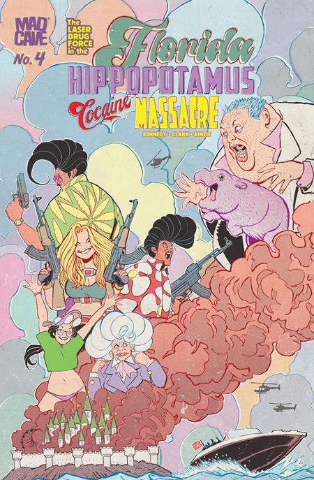 FLORIDA HIPPOPOTAMUS COCAINE MASSACRE #4 (OF 4) (MR) ISBN: 60196140526400411 - FOC DATE: 5/3/26  - Release Date: 5/27/26