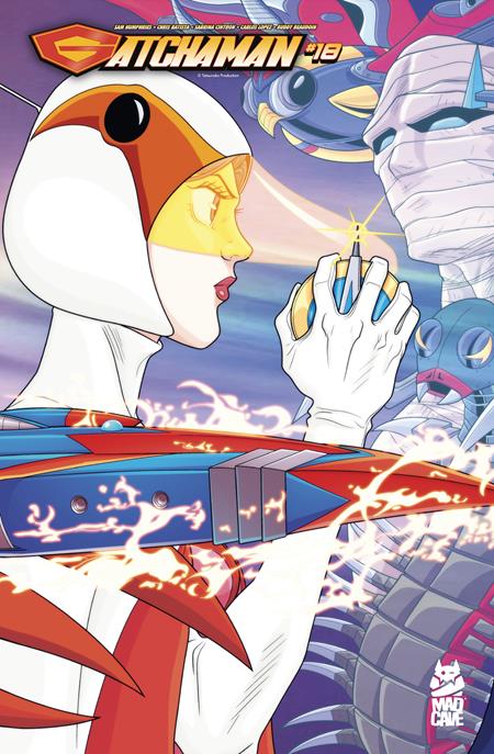 GATCHAMAN #18 CVR B CHRIS BATISTA SABRINA CINTRON TOM CHU VAR ISBN: 60194704601601821 - FOC DATE: 4/19/26  - Release Date: 5/13/26