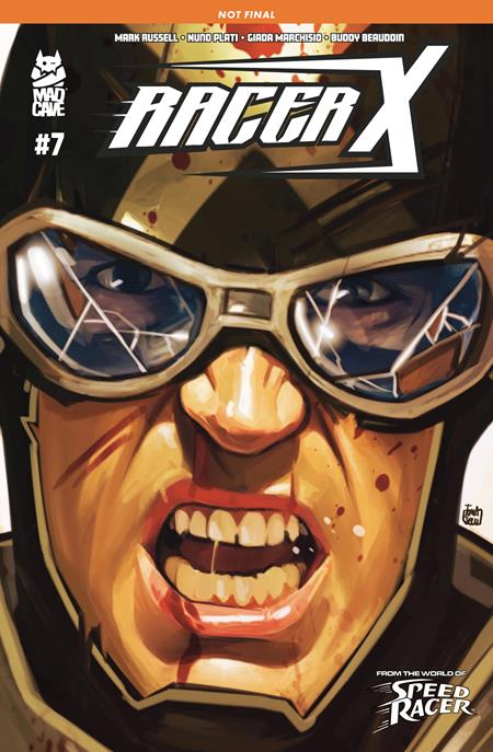 RACER X #7 (OF 8) CVR A FRANCESCO TOMASELI ISBN: 60196140497707011 - FOC DATE: 4/26/26  - Release Date: 5/20/26