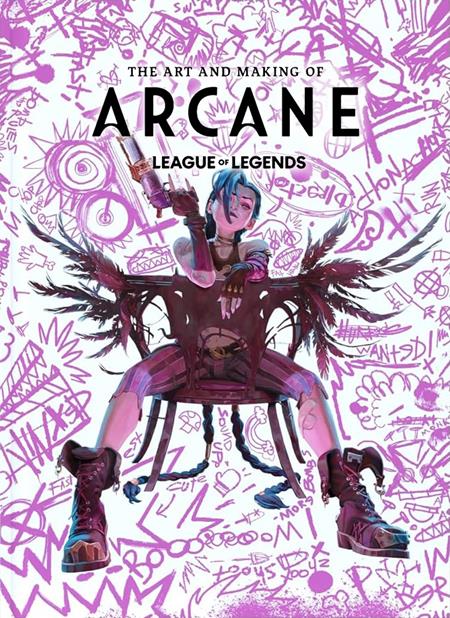 ART AND MAKING OF ARCANE HC ISBN: 979888663335156000 - FOC DATE: 3/29/26  - Release Date: 5/6/26