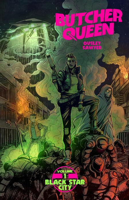 BUTCHER QUEEN TP VOL 01 BLACK STAR CITY ISBN: 978173279768051295 - FOC DATE: 4/5/26  - Release Date: 5/20/26