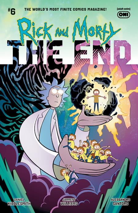 RICK AND MORTY THE END #6 (OF 6) CVR A DAVE BARDIN ISBN: 64985600882400611 - FOC DATE: 4/19/26  - Release Date: 5/13/26