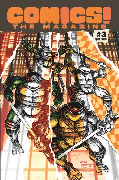 COMICS THE MAGAZINE #3 ISBN: 00199284277700311 - FOC DATE: 4/12/26  - Release Date: 5/6/26