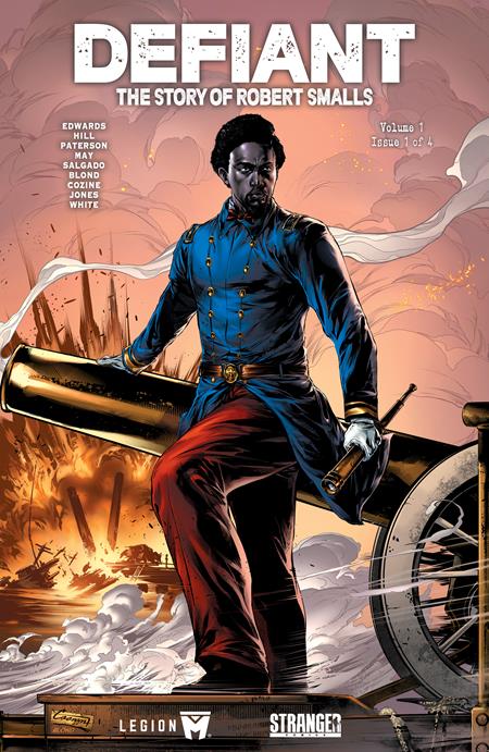 DEFIANT THE STORY OF ROBERT SMALLS  #1(OF 4) CVR A CAANAN WHITE Previously Solicited Thru Diamond Allocations May Occur ISBN: 79357463556200111 - FOC DATE: 3/29/26  - Release Date: 4/22/26