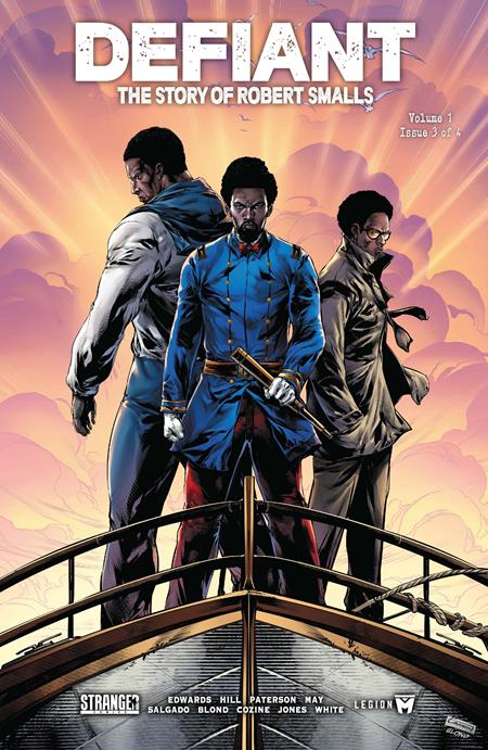 DEFIANT THE STORY OF ROBERT SMALLS #3 (OF 4) CVR A CAANAN WHITE Previously Solicited Thru Diamond Allocations May Occur ISBN: 79357463556200311 - FOC DATE: 5/31/26  - Release Date: 6/24/26