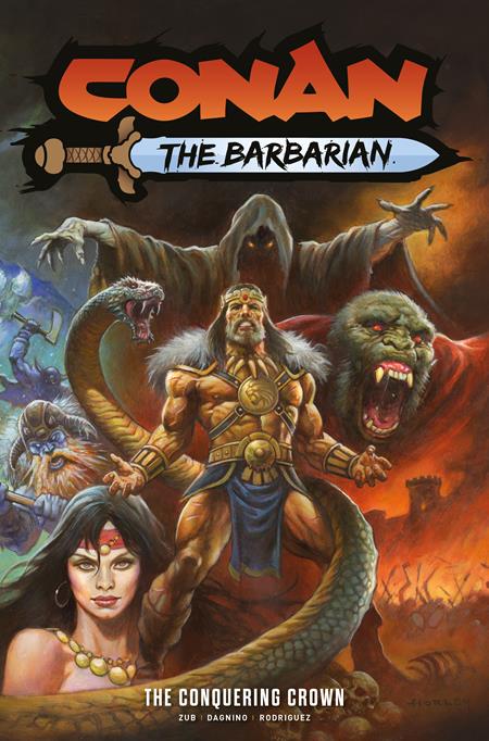 CONAN THE BARBARIAN TP VOL 07 THE CONQUERING CROWN REGULAR EDITION (MR) ISBN: 978178774608451799 - FOC DATE: 4/26/26  - Release Date: 5/20/26