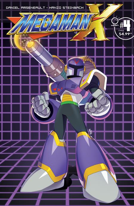 MEGA MAN X #4 (OF 5) CVR A HANZO STEINBACH ISBN: 85534800159800411 - FOC DATE: 4/19/26  - Release Date: 5/27/26