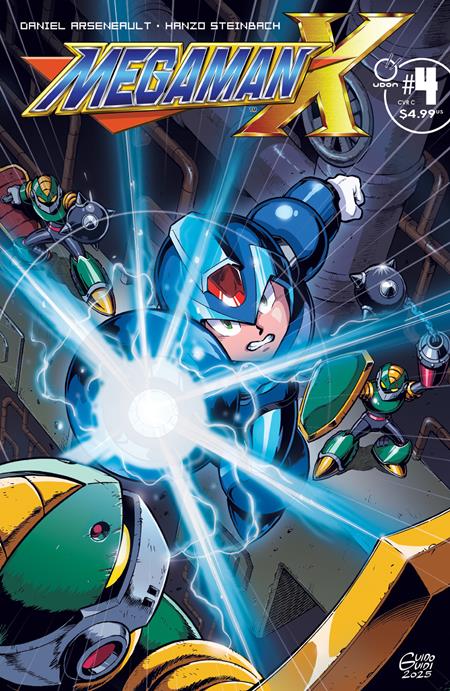 MEGA MAN X #4 (OF 5) CVR C GUIDO GUIDI VAR ISBN: 85534800159800431 - FOC DATE: 4/19/26  - Release Date: 5/27/26