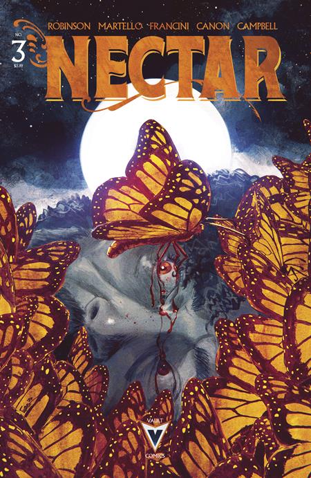 NECTAR #3 CVR A CHRIS SHEHAN ISBN: 85005599424900311 - FOC DATE: 4/19/26  - Release Date: 5/20/26