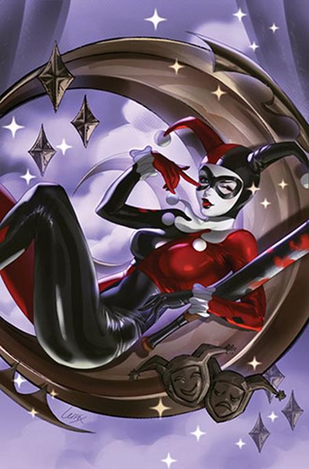 HARLEY QUINN #41 CVR B LESLEY LEIRIX LI CARD STOCK VAR - Release Date:  6/25/24