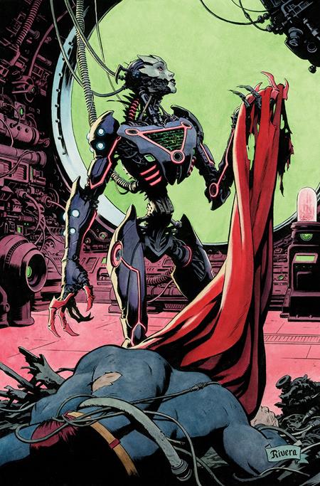 ACTION COMICS #1066 CVR C PAOLO RIVERA CARD STOCK VAR (HOUSE OF BRAINIAC) - Release Date:  6/18/24