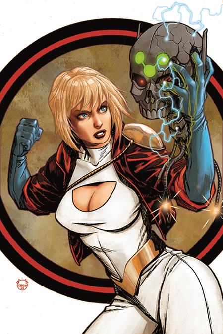 POWER GIRL #10 CVR C DAVE JOHNSON CARD STOCK VAR (HOUSE OF BRAINIAC) - Release Date:  6/25/24