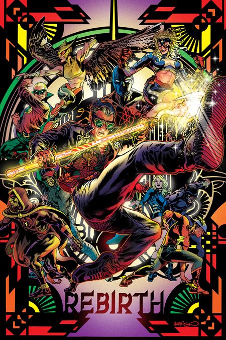 JUSTICE SOCIETY OF AMERICA #11 (OF 12) CVR B TONY HARRIS CARD STOCK VAR (RES) - Release Date:  7/24/24
