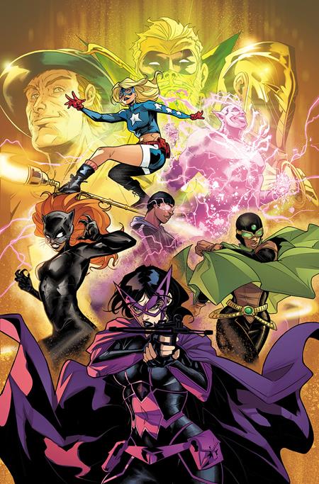 JUSTICE SOCIETY OF AMERICA #11 (OF 12) CVR C TRAVIS MERCER CARD STOCK VAR (RES) - Release Date:  7/24/24