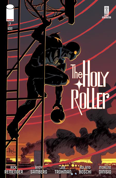 HOLY ROLLER #7 (OF 9) CVR A ROLAND BOSCHI & MORENO DINISIO - Release Date:  6/19/24