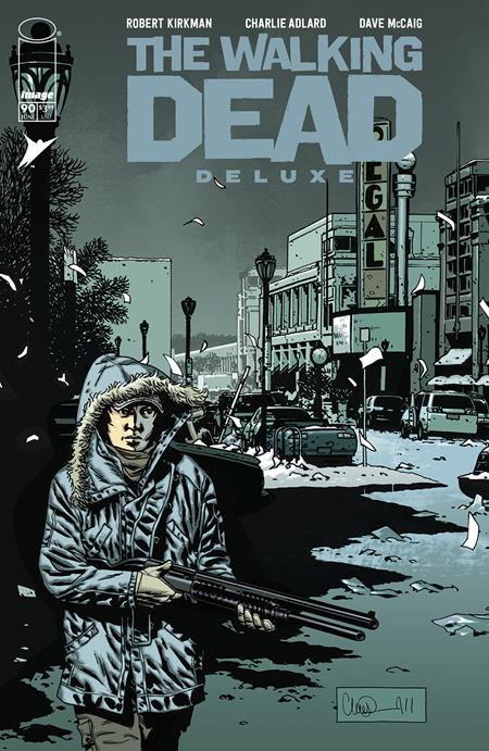 WALKING DEAD DELUXE #90 CVR B CHARLIE ADLARD & DAVE MCCAIG VAR (MR) - Release Date:  6/5/24