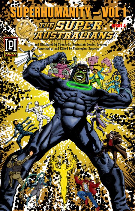 SUPERHUMANITY VOL 1 THE SUPERAUSTRALIANS #4 (OF 4) - Release Date:  6/12/24
