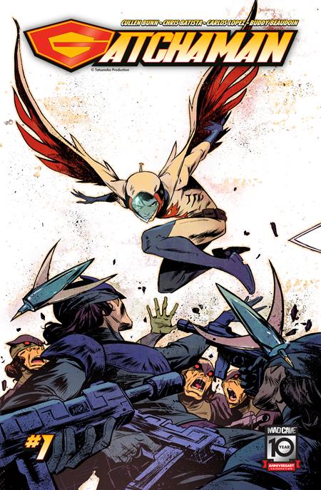 GATCHAMAN #1 CVR B SANFORD GREENE CONNECTING COVER VAR - Release Date:  6/26/24