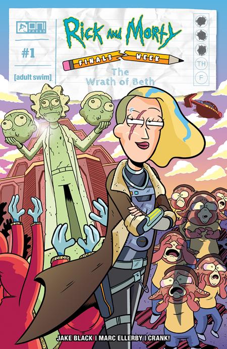 RICK AND MORTY FINALS WEEK THE WRATH OF BETH #1 CVR A MARC ELLERBY - Release Date:  6/18/24