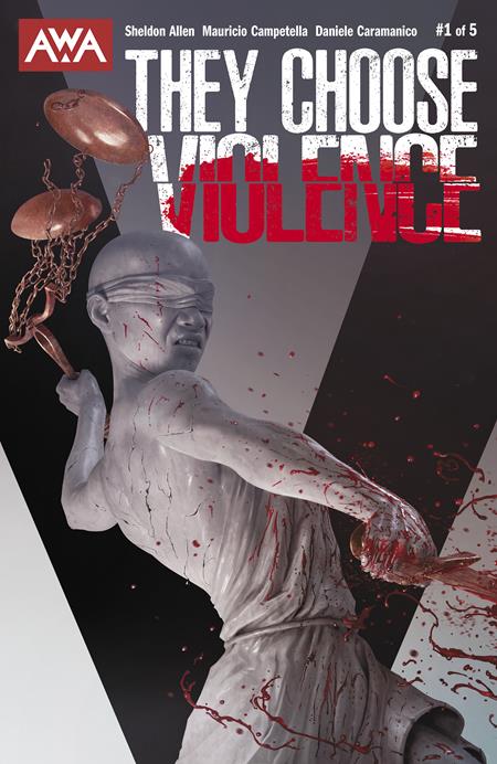 THEY CHOOSE VIOLENCE #1 (OF 5) CVR A RAHZZAH (MR)  - Release Date:  6/18/25